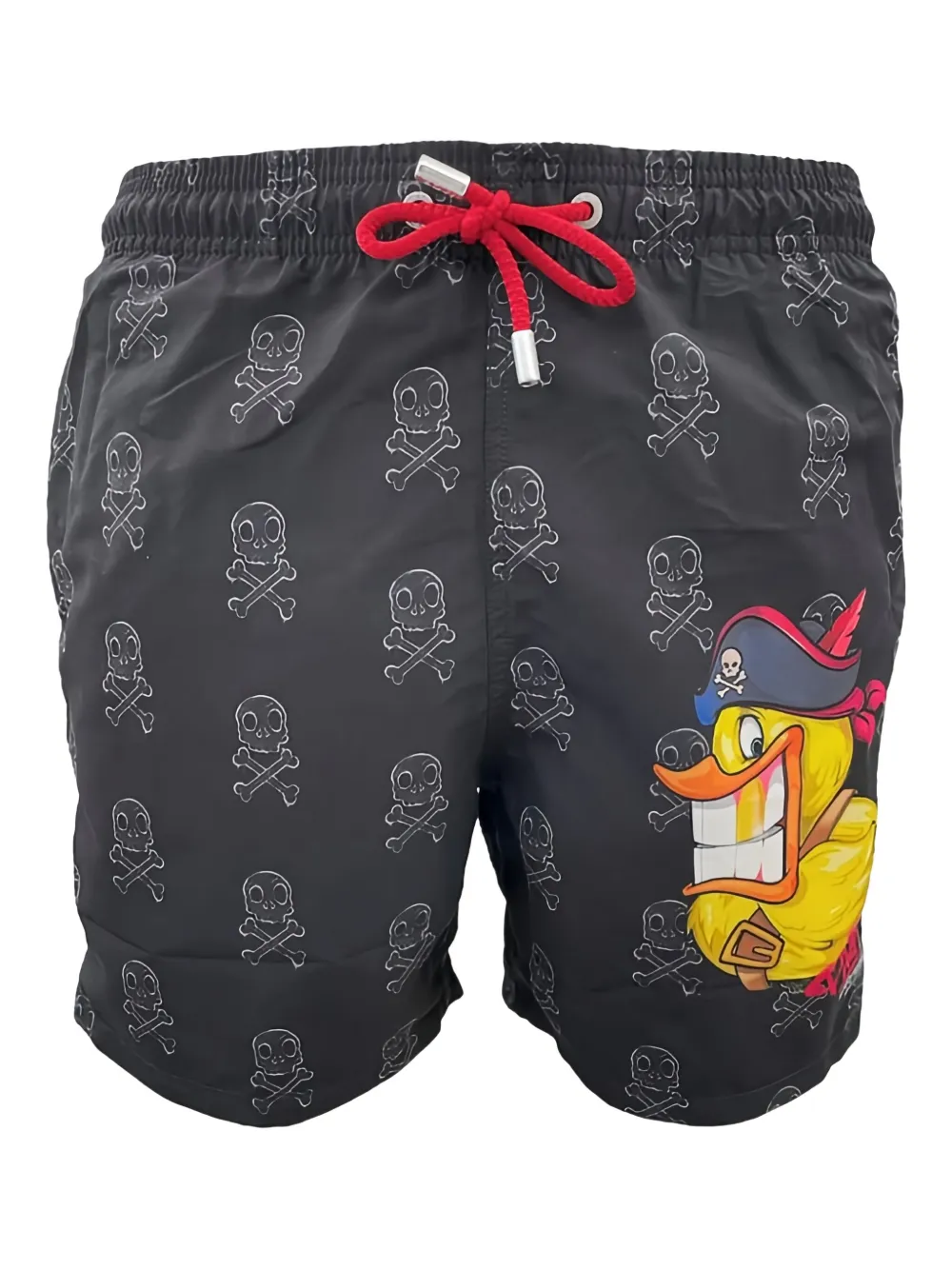 

Плавки-шорты с принтом Mc2 Saint Barth, черный