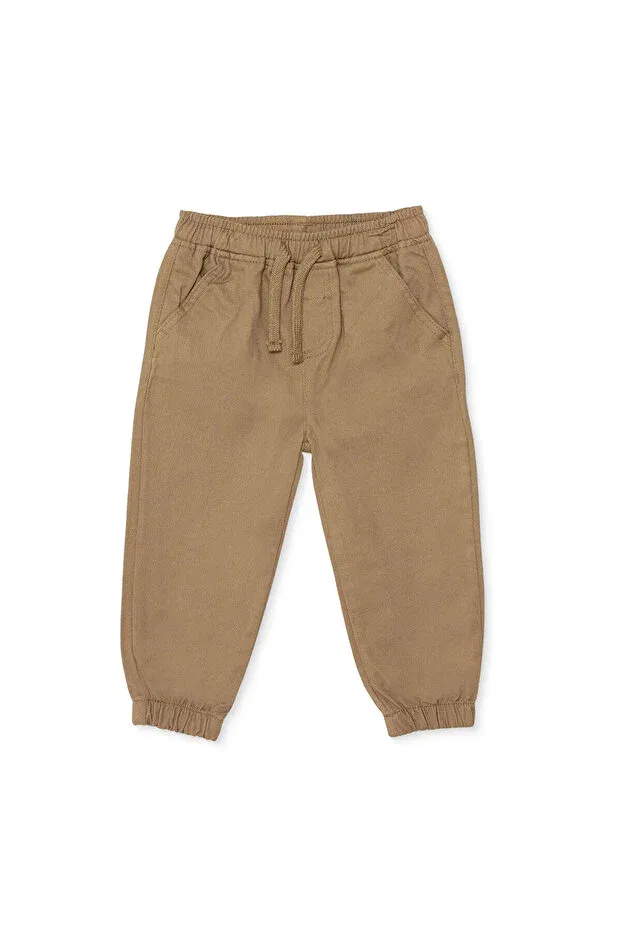Детские брюки для девочек с эластичной манжетой Hellobaby Ebebek Hello Baby, Brown