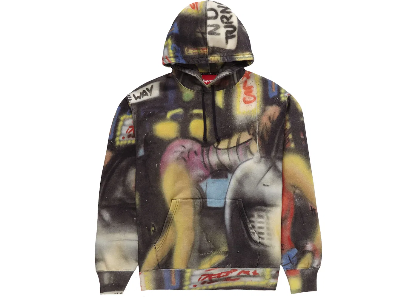 Мужская худи с капюшоном Supreme Sweatshirt, Multicolor