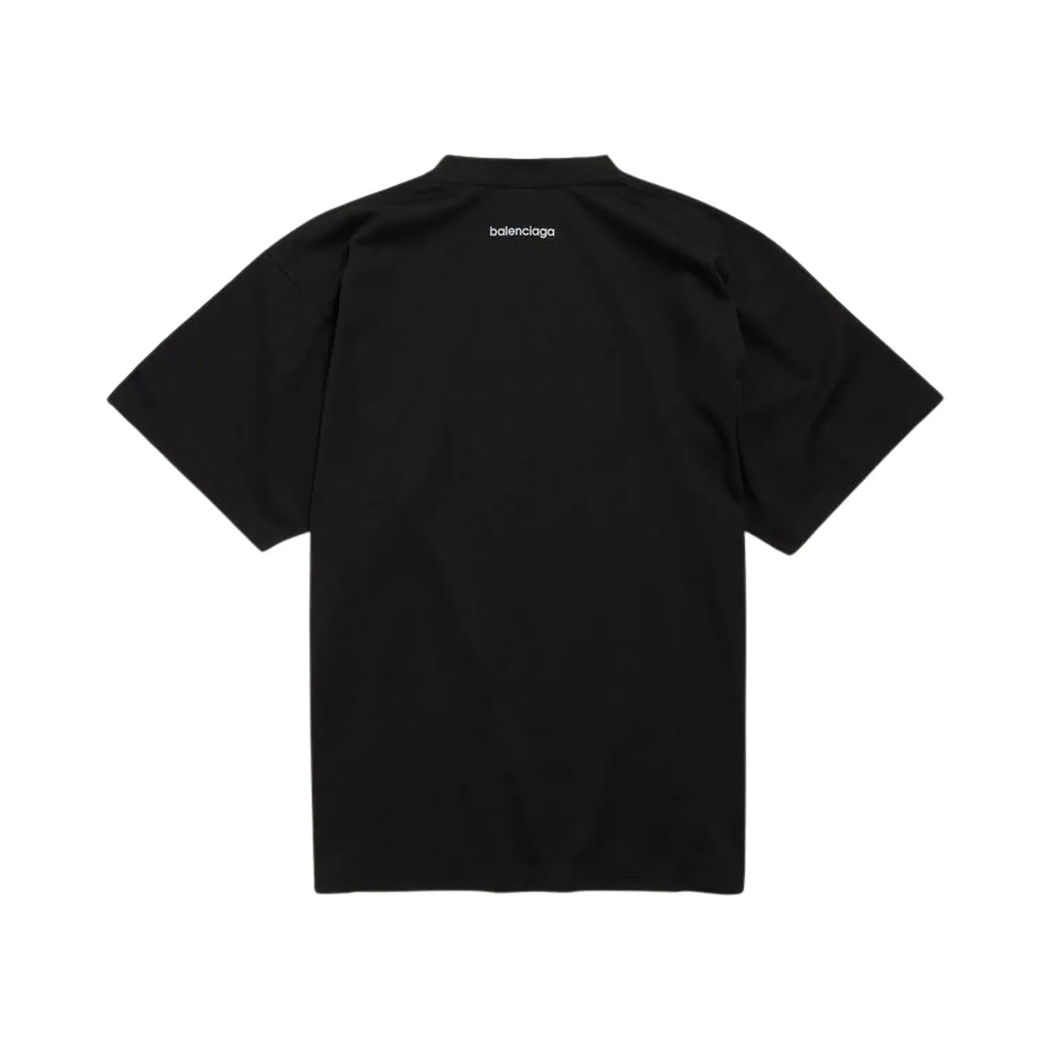 Футболка Balenciaga Medium Fit, черный — фото 2