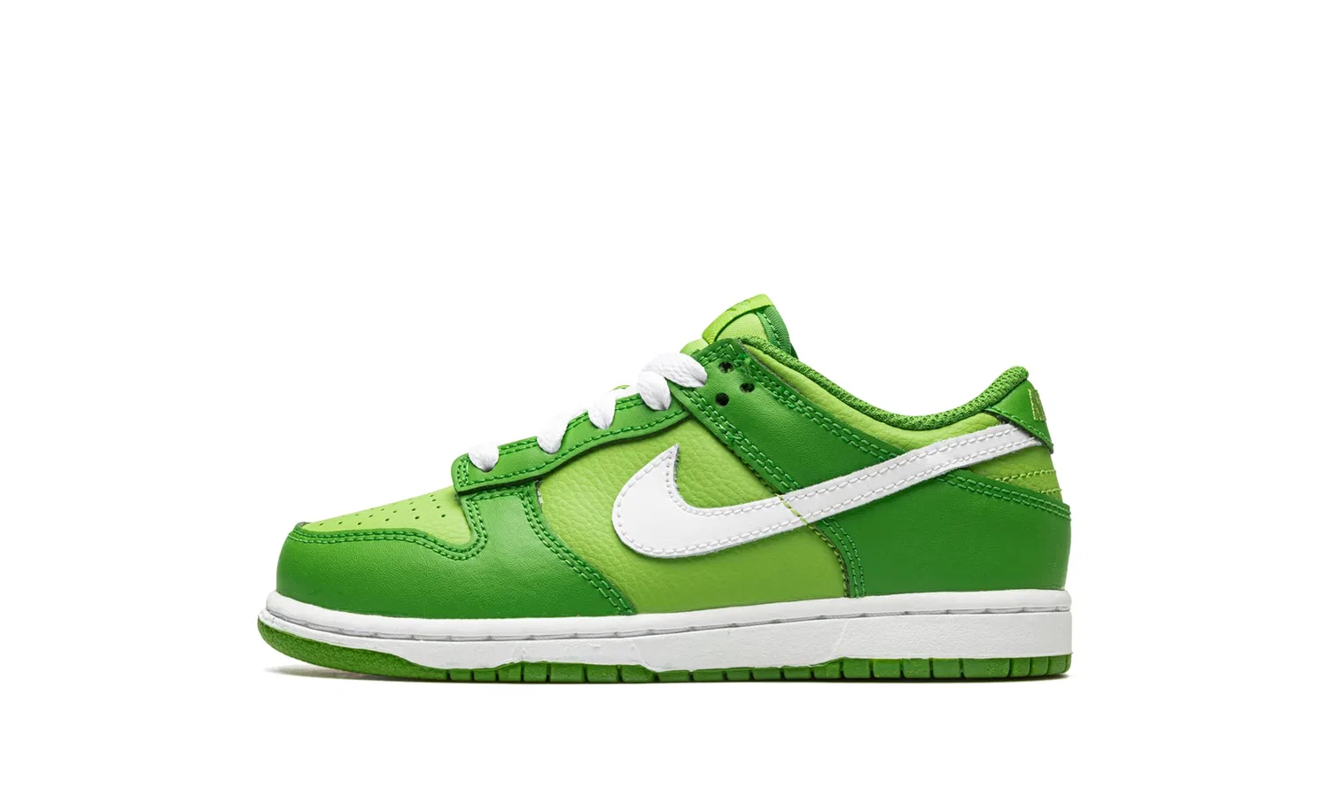 Детские кроссовки для мальчиков с принтом Dunk NIKE, Dark Green
