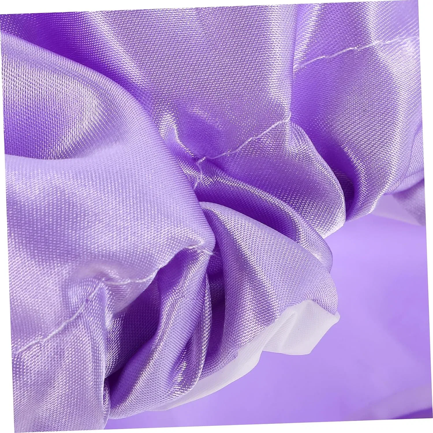 Шапочка для душаs, YOSADIER, 2 шт, Satin, 26x26x1 см, Purple — фото 3