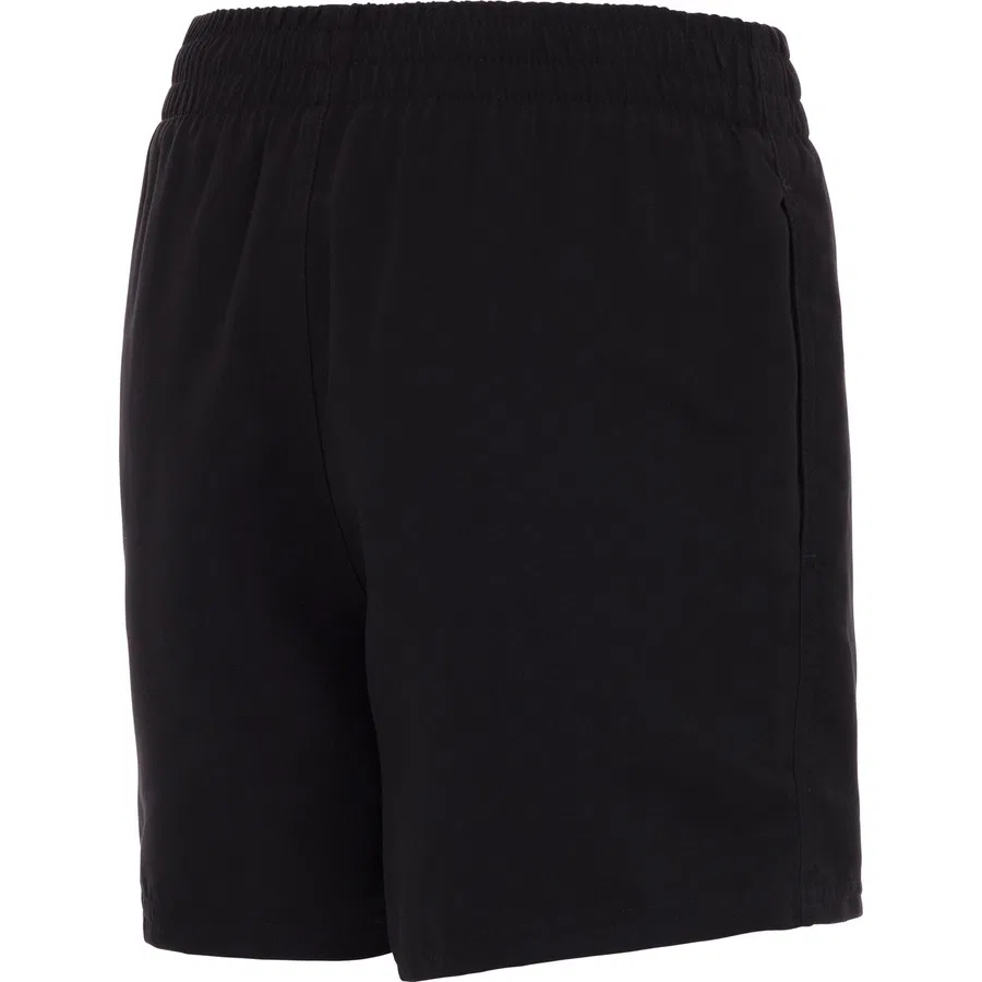Детские спортивные шорты с длиной 4 дюйма Nike Swim Breaker Solid Essent Volley Short, Черный — фото 3