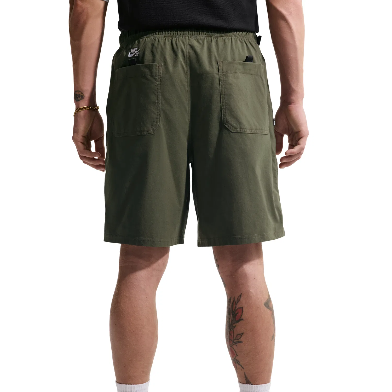 Мужские шорты для скейтбординга Nike SB Cargo Khaki White, цвет Tan — фото 2
