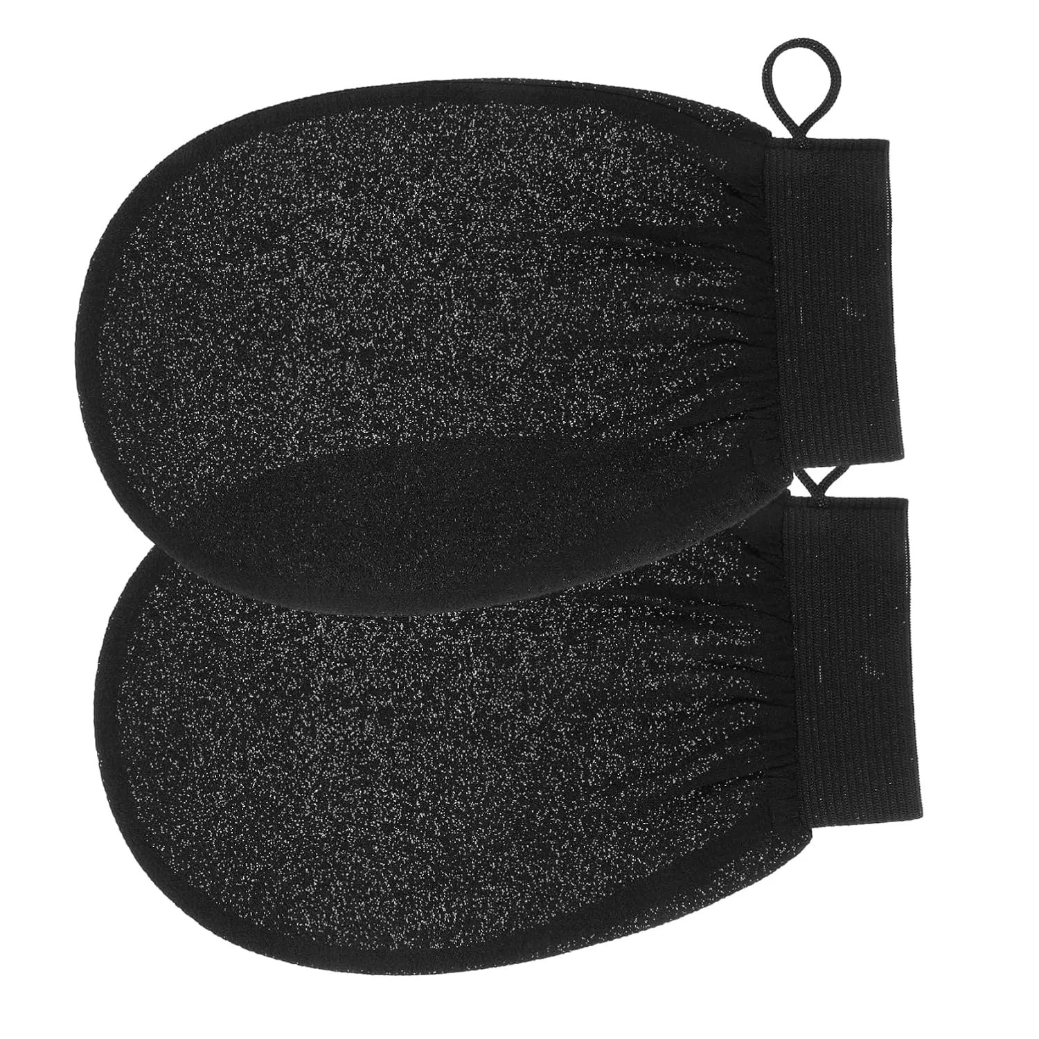 Эксфолиирующие перчатки, вискоза, 1 пара, Black Minkissy