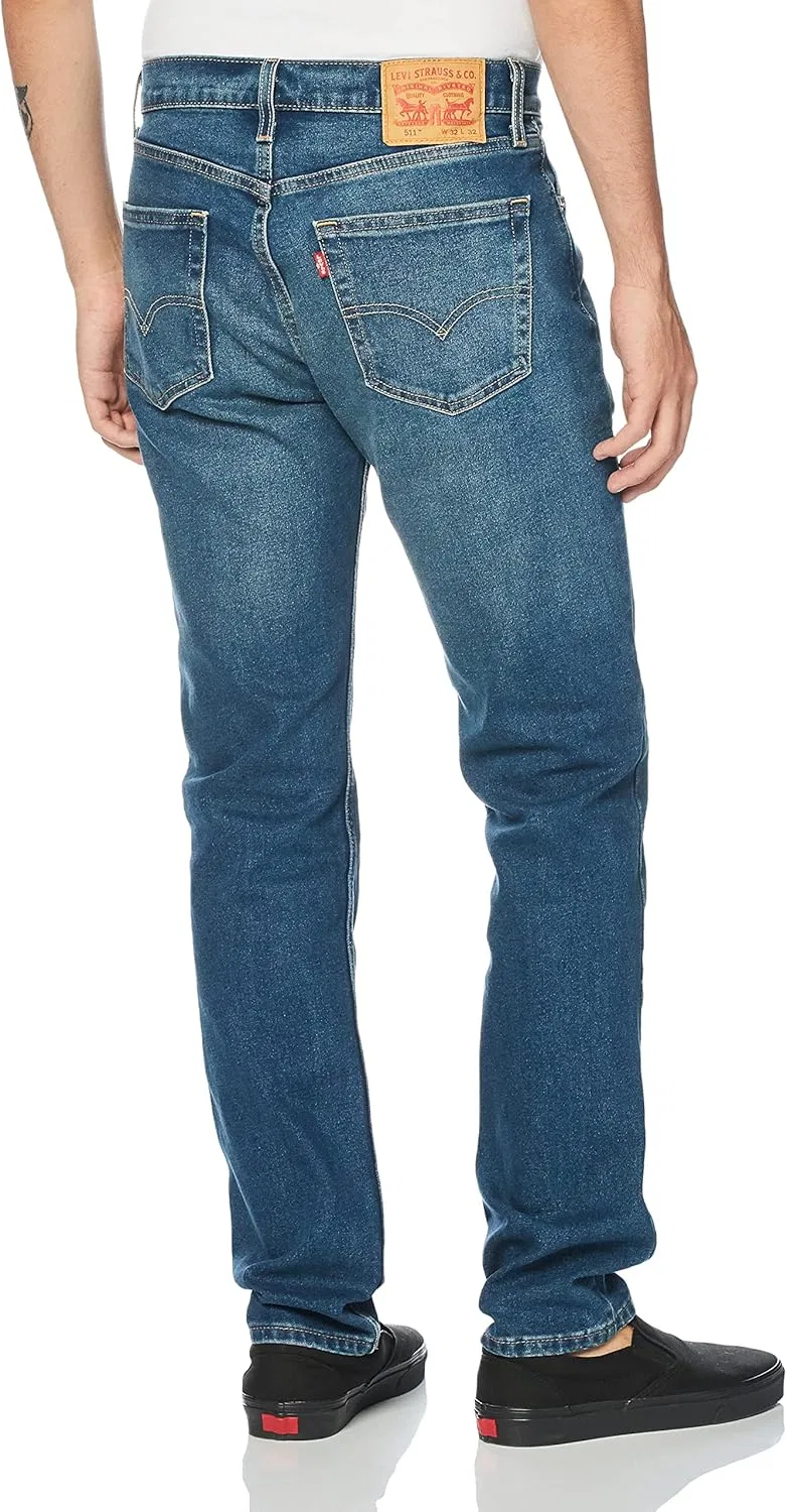 Джинсы Slim Fit Levi's, голубой — фото 2