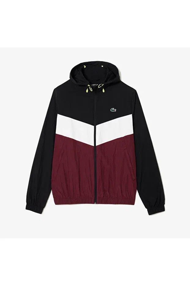 Мужское пуховое пальто с капюшоном Lacoste, Miz-Colored — фото 4
