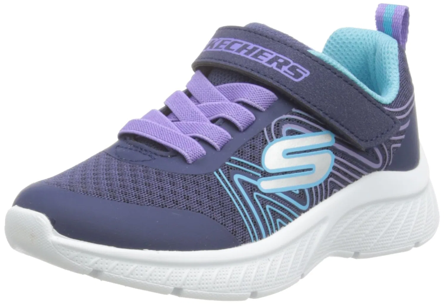 Детские кроссовки для мальчиков с 3D-принтом Skechers, Blue Navy