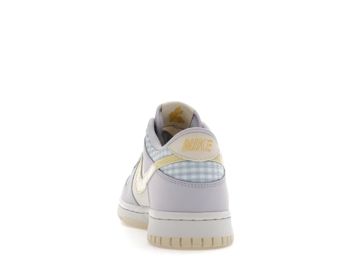 Детские кроссовки Lifestyle Nike Dunk Low SE, Oxygen Purple/Citron Tint/Summer White — фото 4