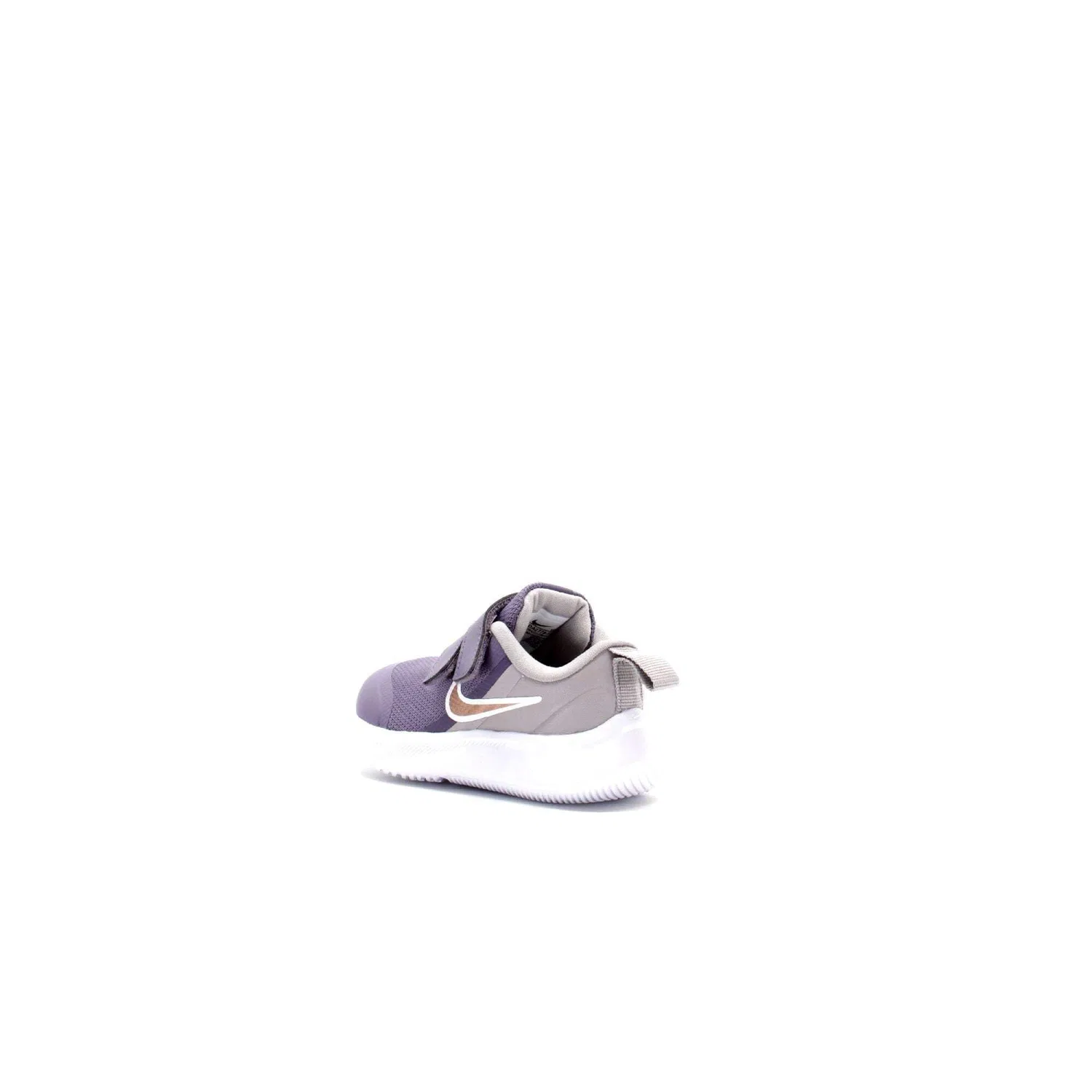 Детские кроссовки для мальчиков с закрытым носком Star Runner 3 NIKE, Canyon Purple Metallic Red Bronze — фото 2
