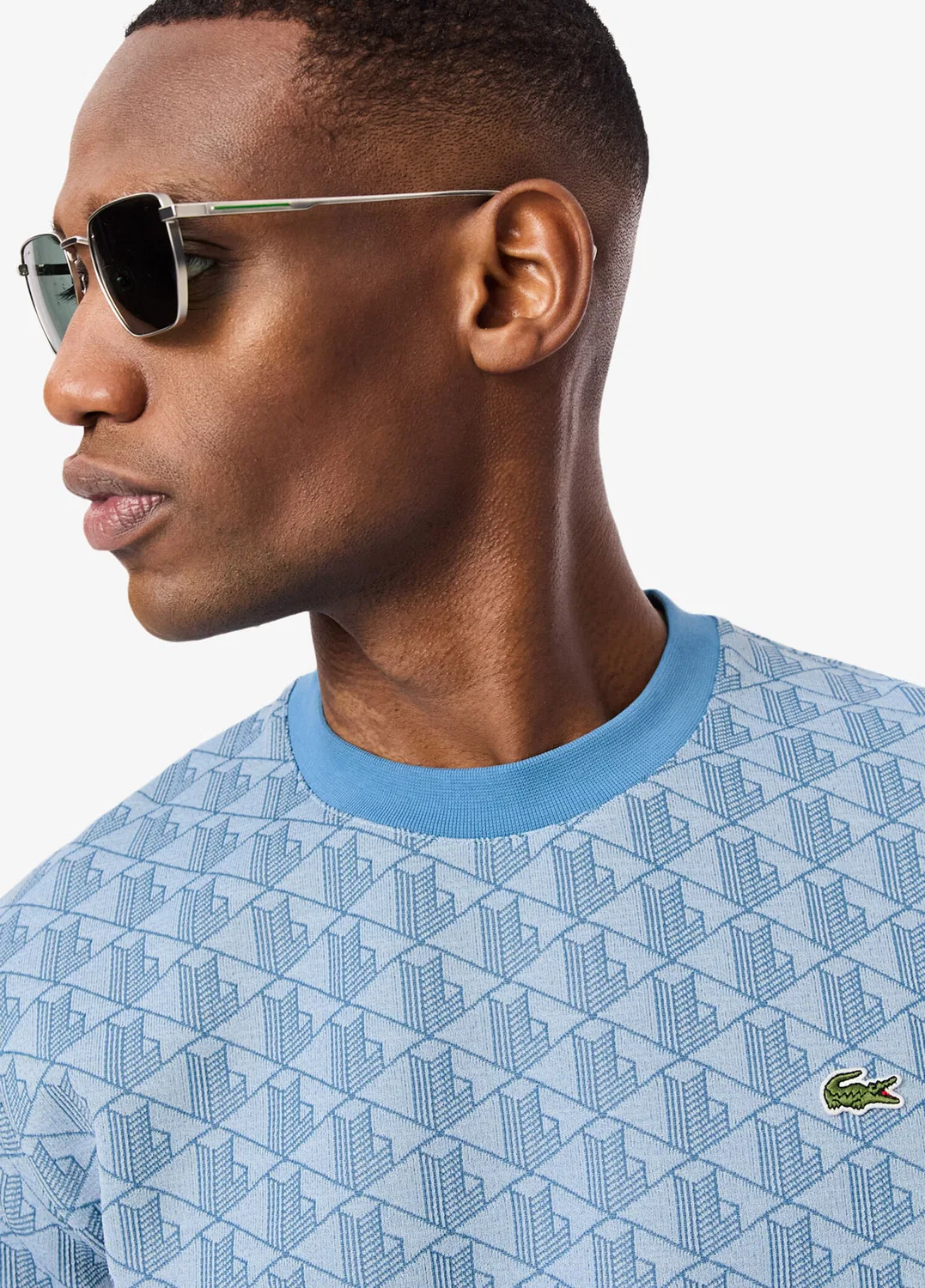 Футболка Lacoste Classic Fit, Mavi-1QI — фото 3