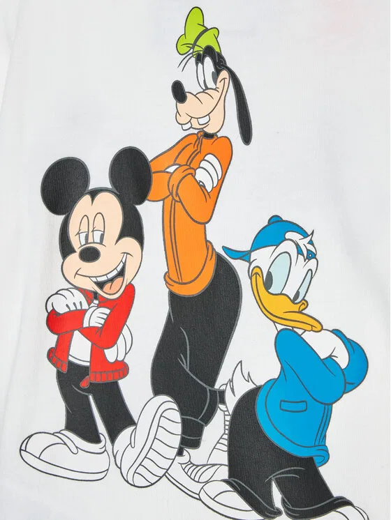 Футболка regular fit Disney Mickey And Friends Adidas, белый — фото 4