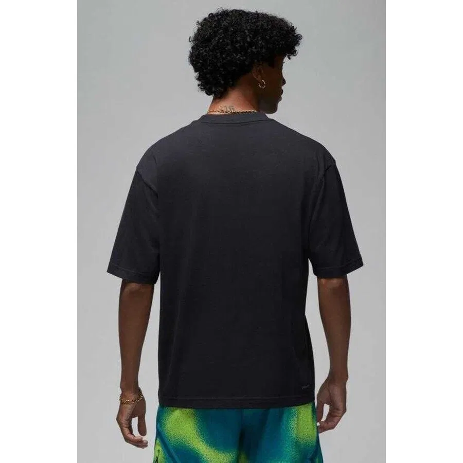 Футболка мужская с коротким рукавом с принтом MJ Graphic Short-Sleeve Crew Nike, Черный — фото 2