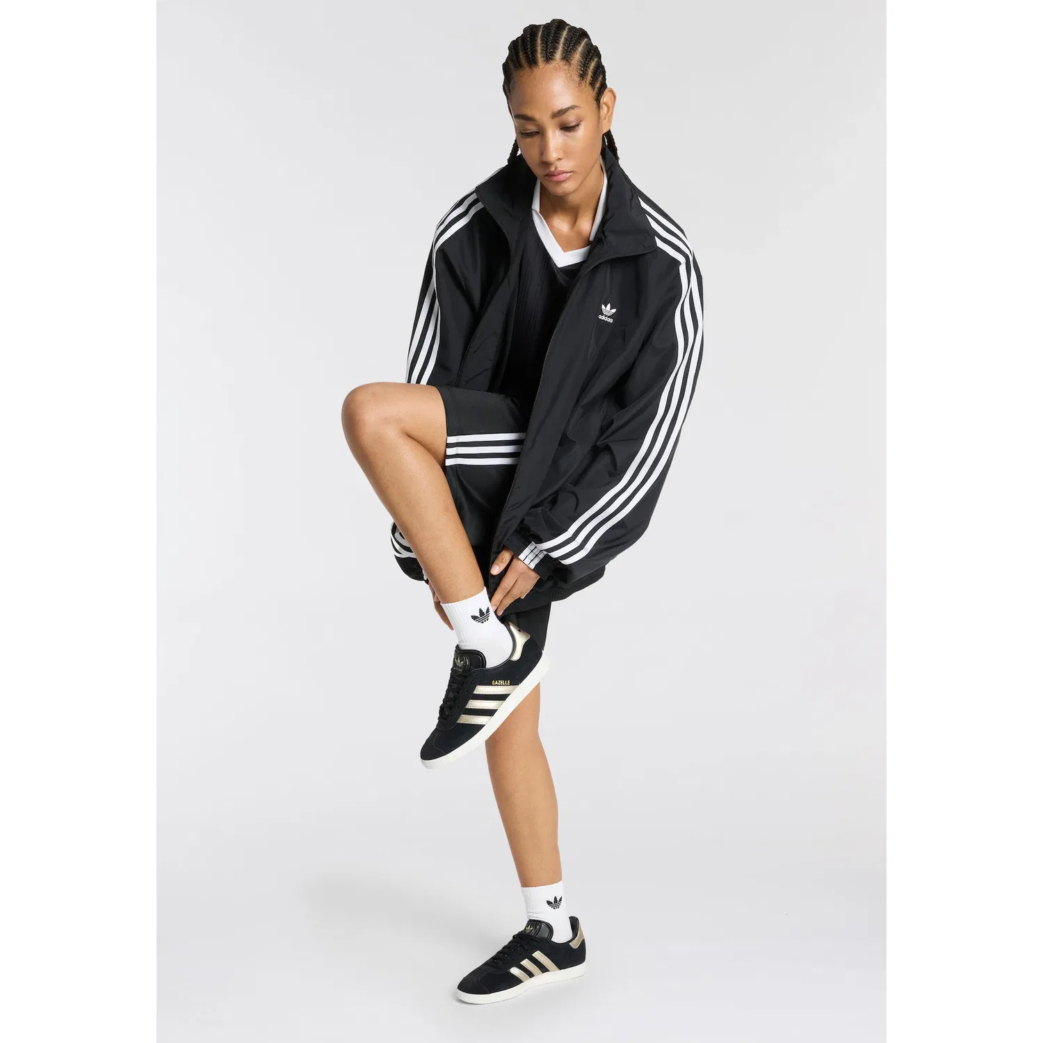 Мужские спортивные носки Mid Ankle 6er-Pack Adidas Originals, White — фото 2