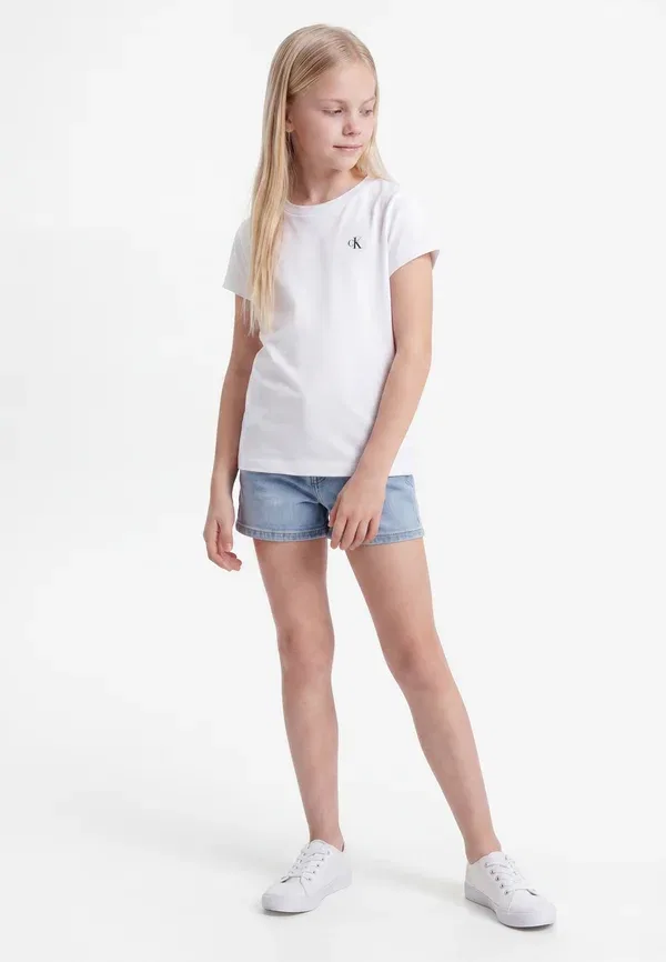 Комплект из двух футболок Monogram slim - базовая модель Calvin Klein Jeans, черный/серый