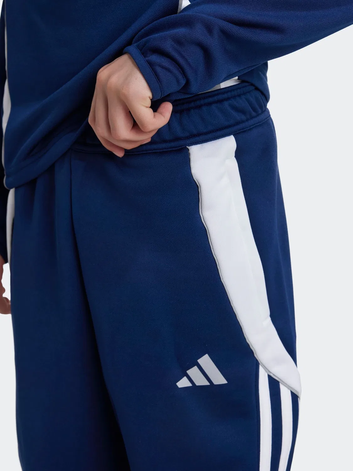 Джоггеры Tiro 24 Winterized adidas, синий — фото 3