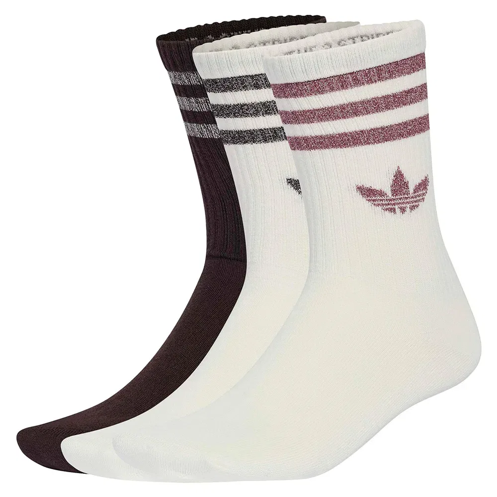Носки с блестками Adidas Originals, белый