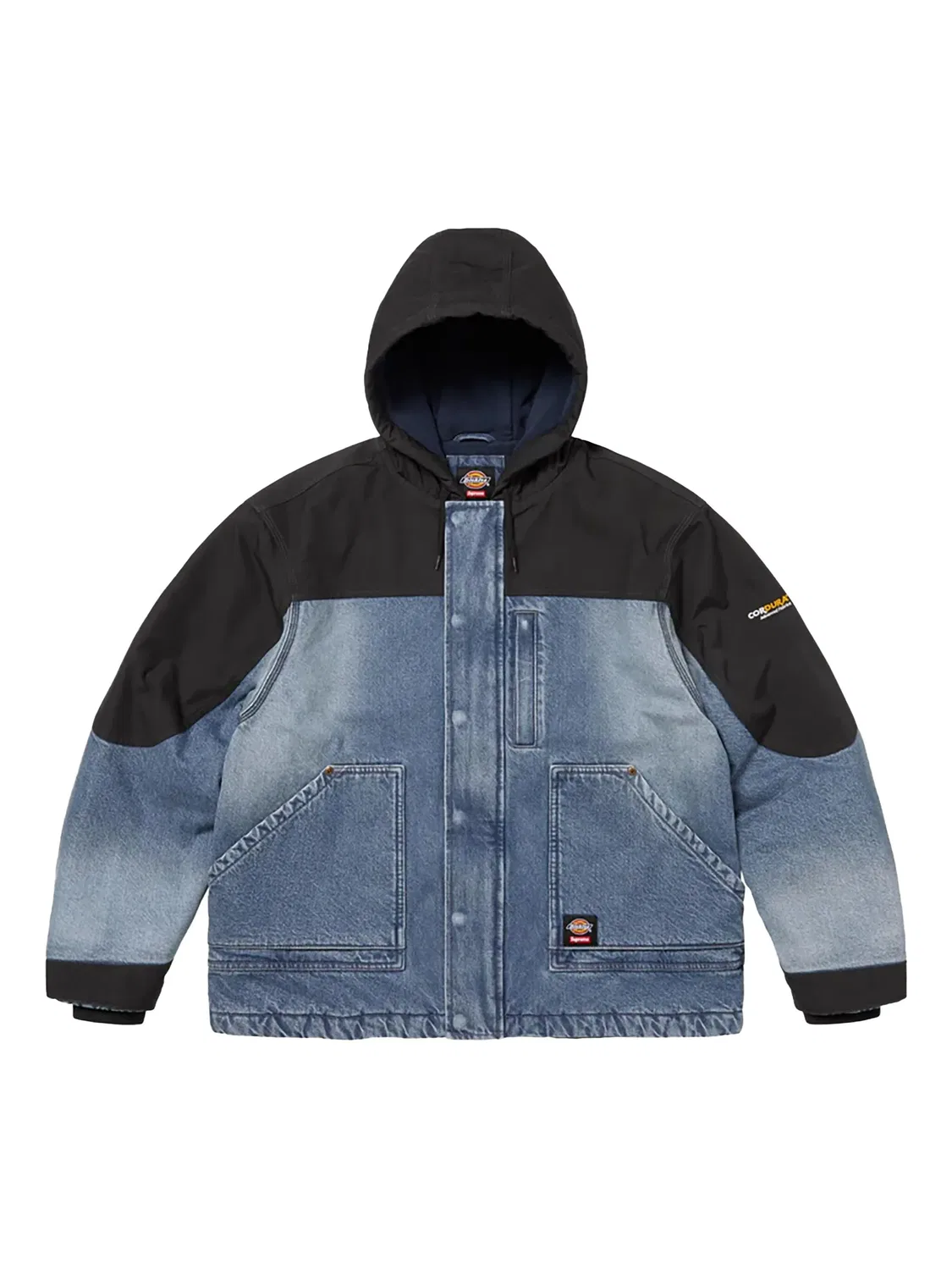 Куртка с капюшоном из Cordura синяя Supreme, синий