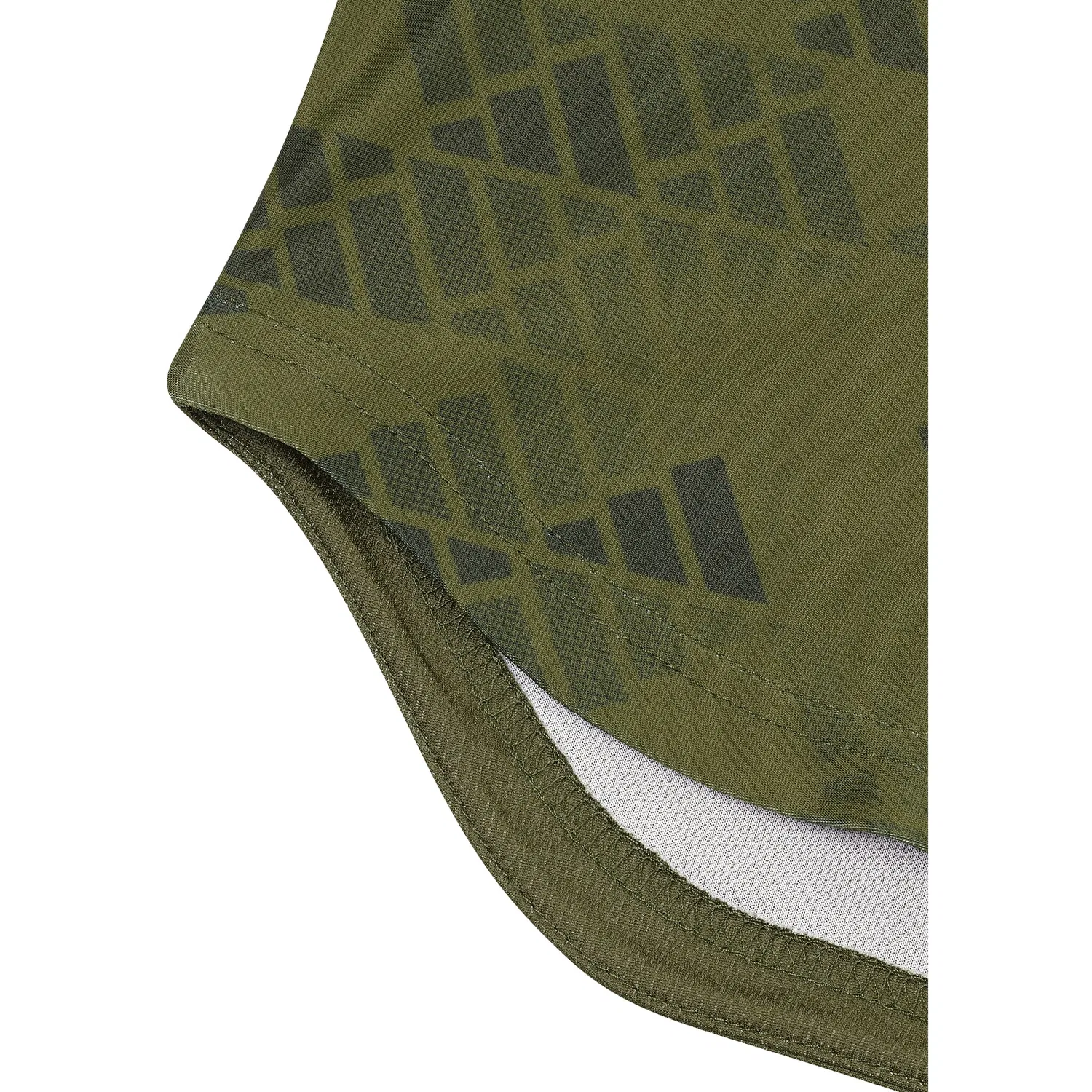 Мужская тренировочная футболка с круглым вырезом Adidas Performance, Olive — фото 4