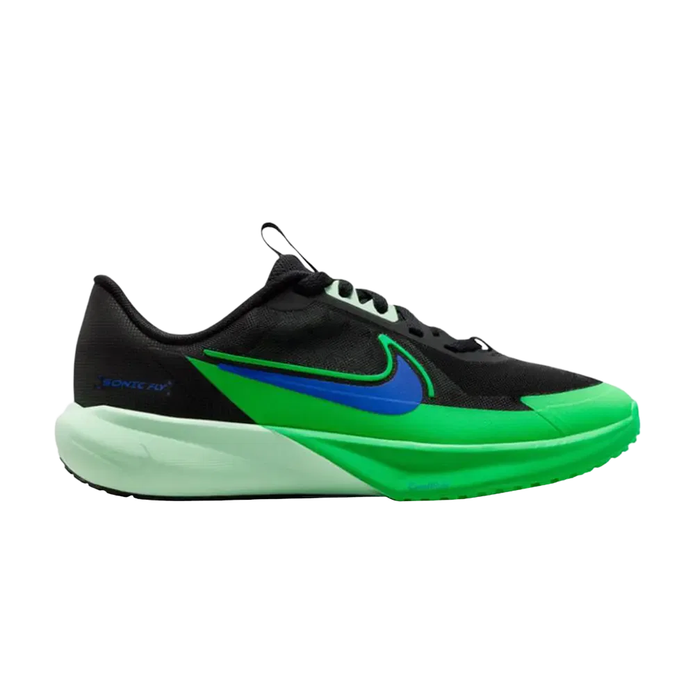 Кроссовки с принтом Sonic Fly Nike, Black Green
