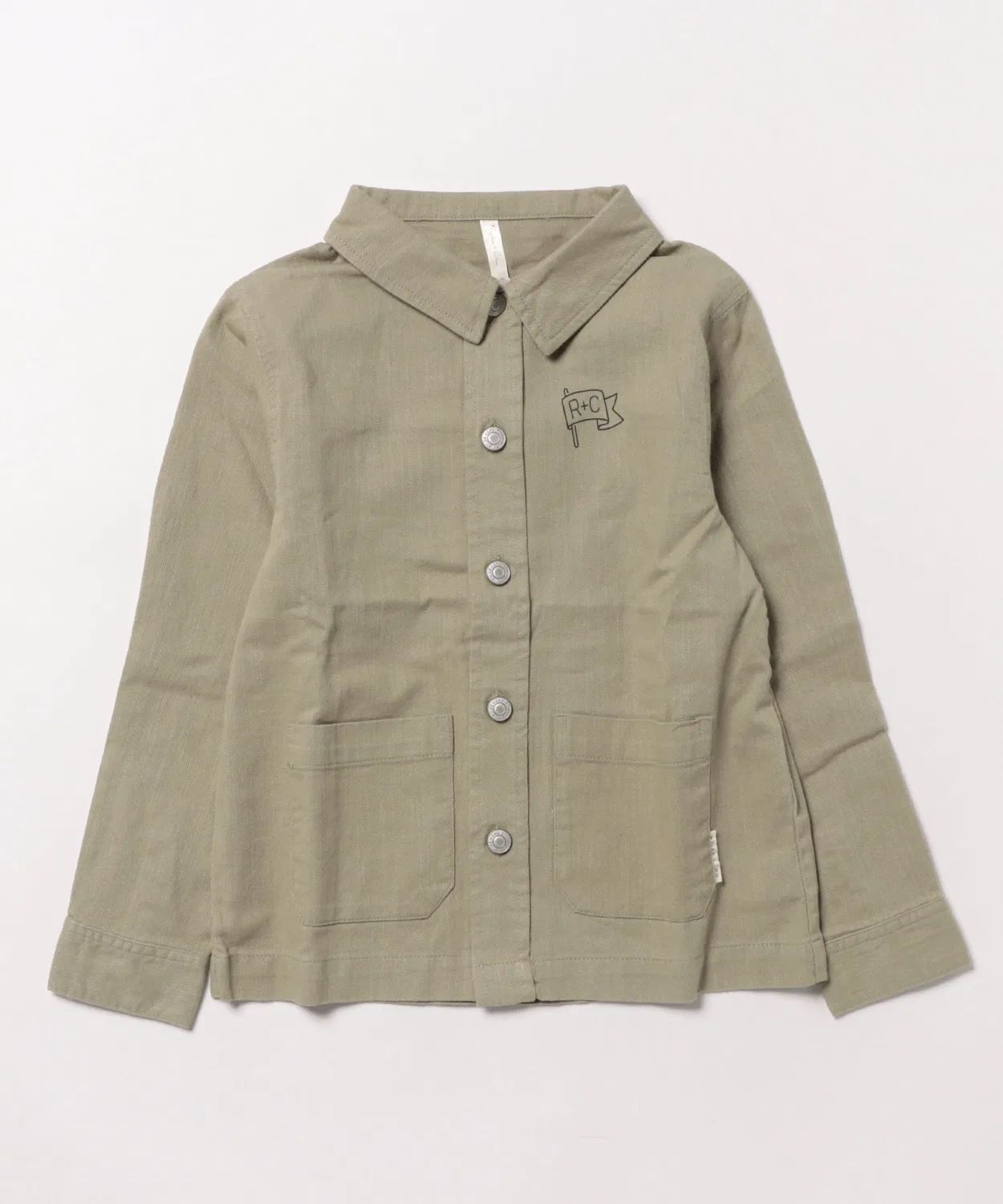 Детский длинный боди-комбинезон с длинным рукавомENZO SHIRT FERN Mag., Green