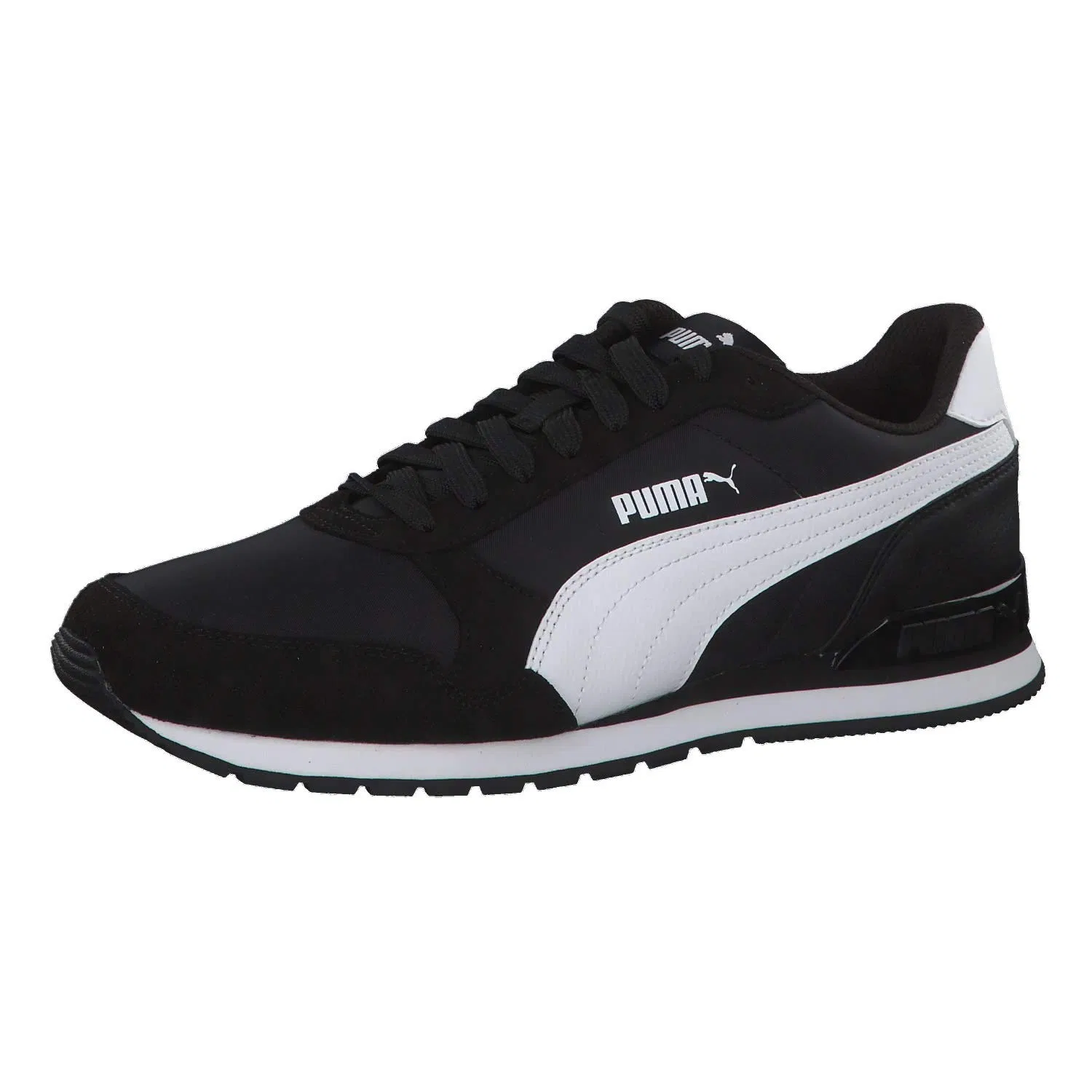 Детские кроссовки с низким верхом St Runner Nl PUMA, V2 Black White