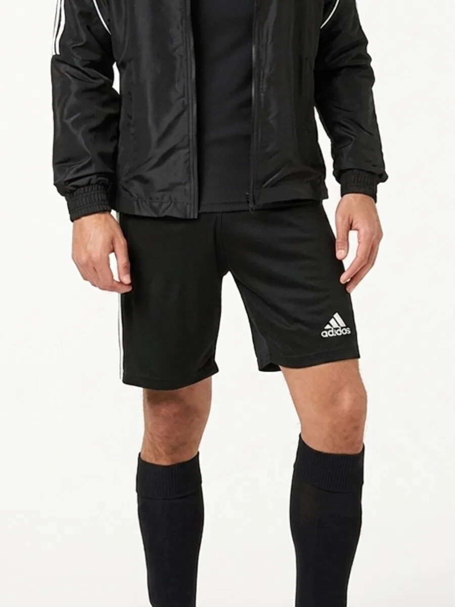 Спортивные брюки ADIDAS Regular, черные — фото 2