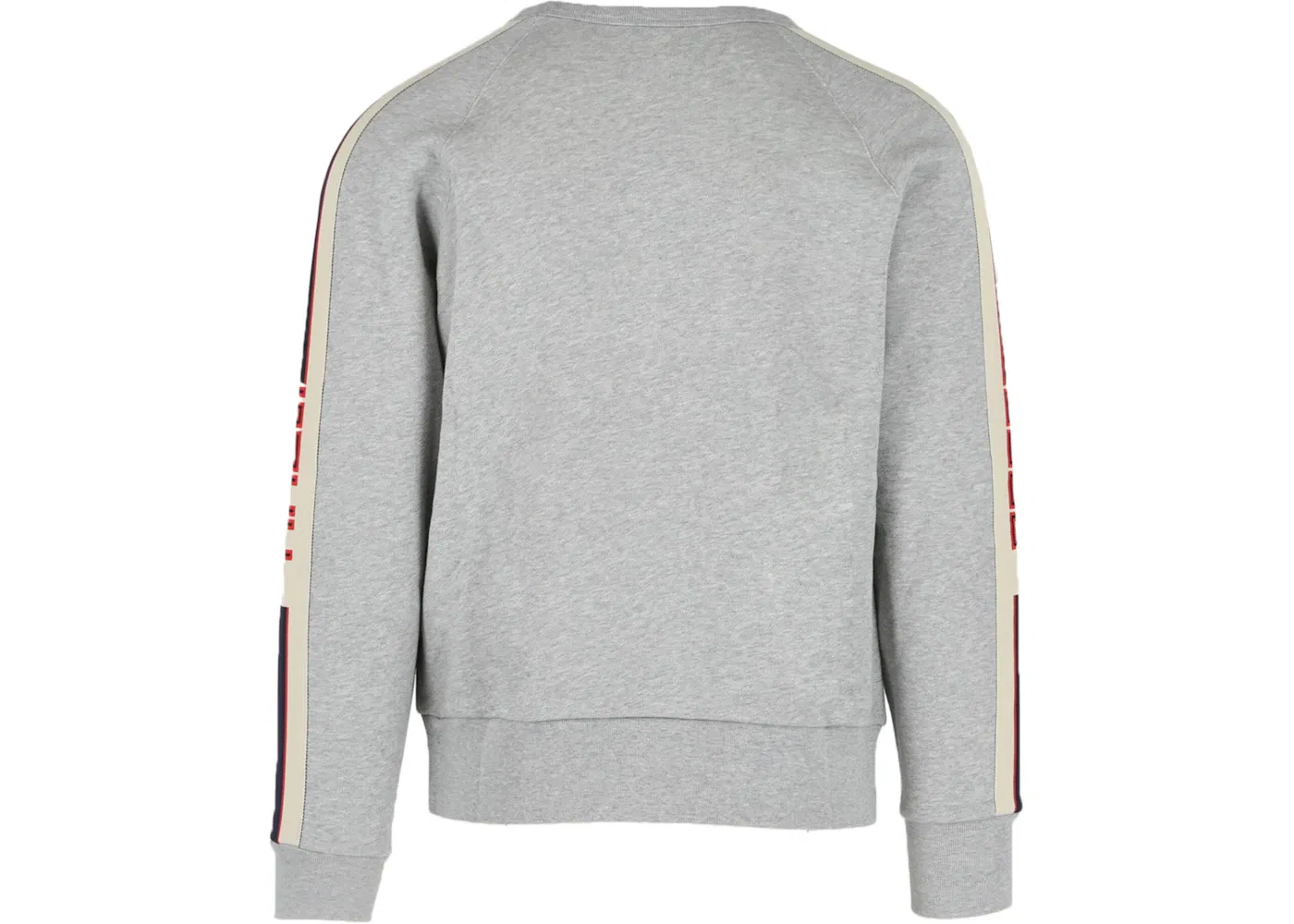 Мужской свитшот с круглым вырезом Gucci, Medium Grey/Milk Red — фото 3