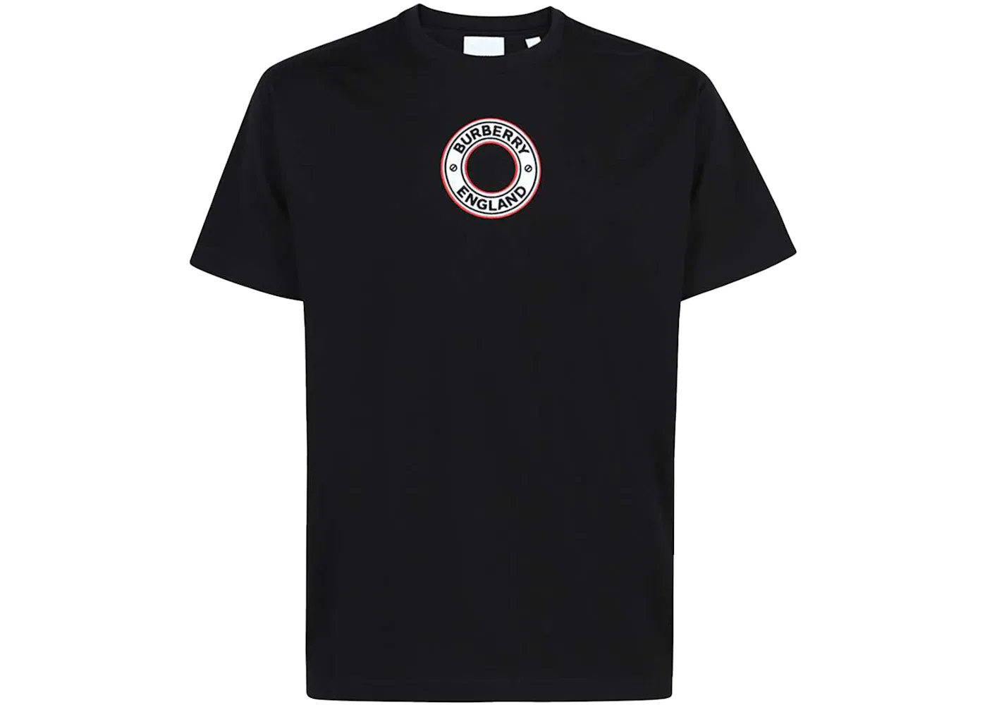 Мужская футболка с принтом Archway Logo Burberry, Black White Red