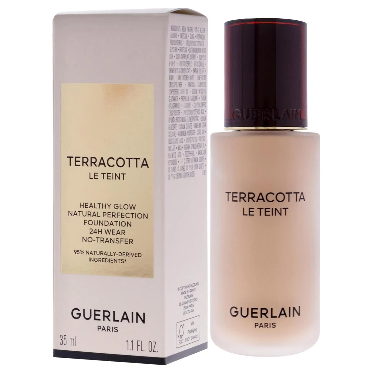 Тональный крем с ультралегким покрытием Guerlain, 30 мл, White — фото 4
