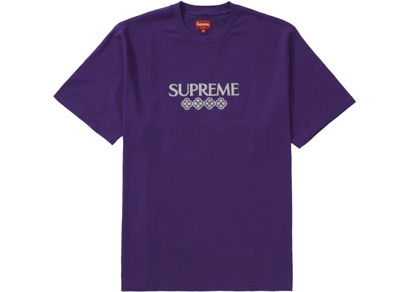 Мужская футболка с длинным рукавом Supreme, Purple