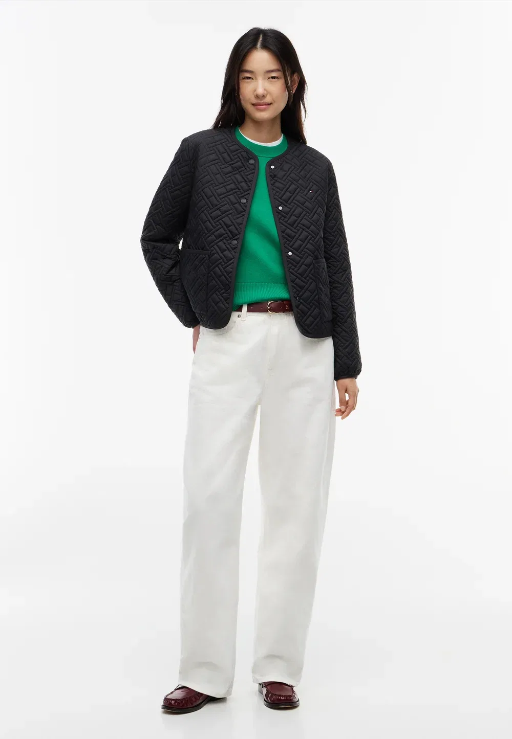 Стеганая подкладка - легкая куртка Tommy Hilfiger, Black — фото 2