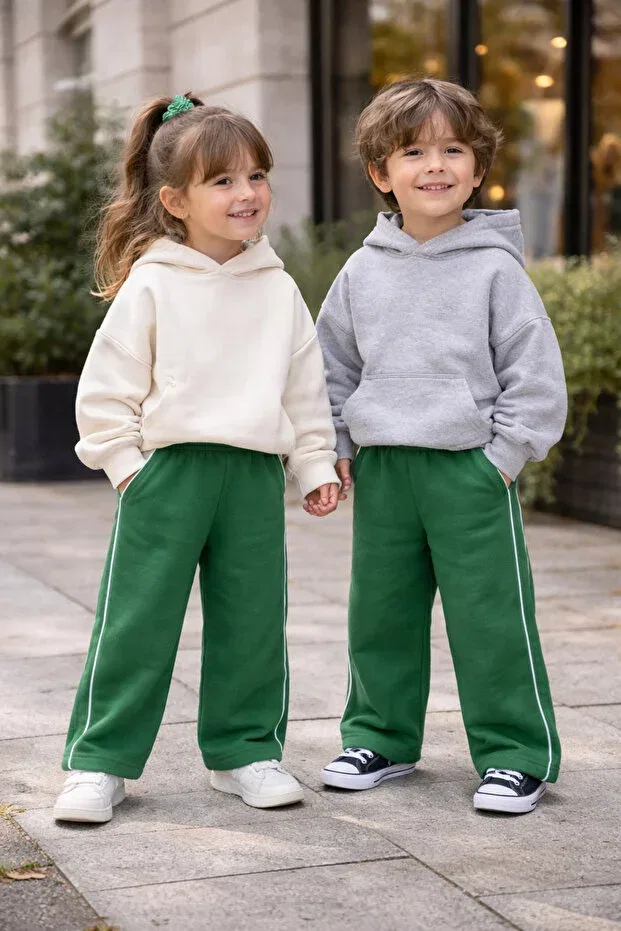 Детские штаны для мальчиков широкие Babylory Kdis Store, Green