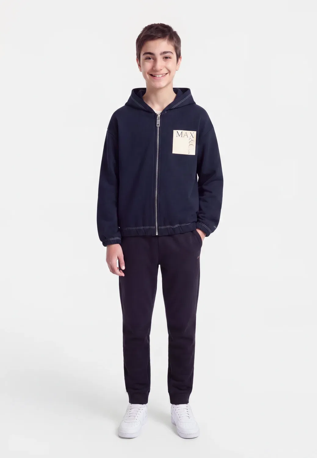 Толстовка на молнии Max&Co., Dark Blue