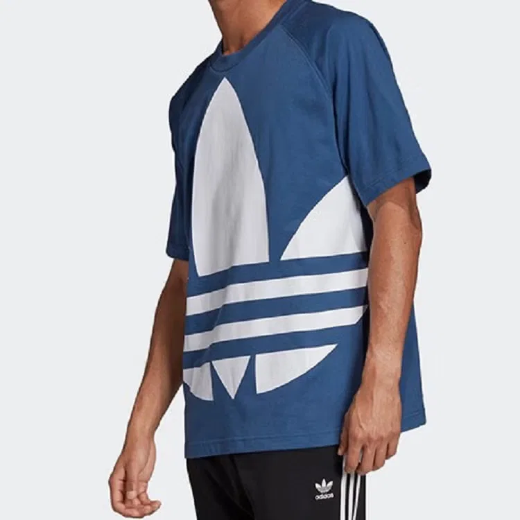 Футболка с принтом Originals large logo Adidas, синий — фото 4