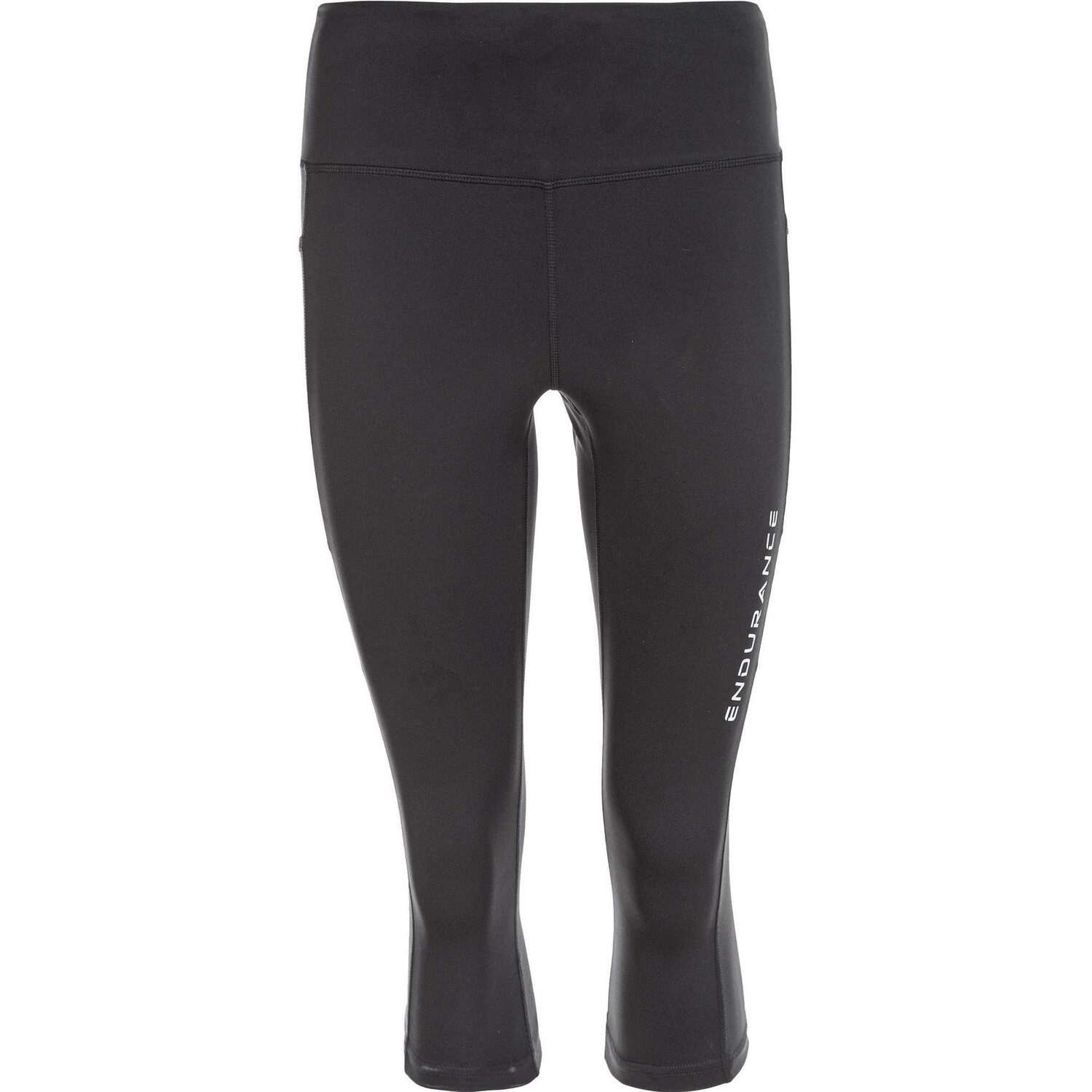 

Тайтсы Endurance Energy W 3/4 Running Women Breathable, черный