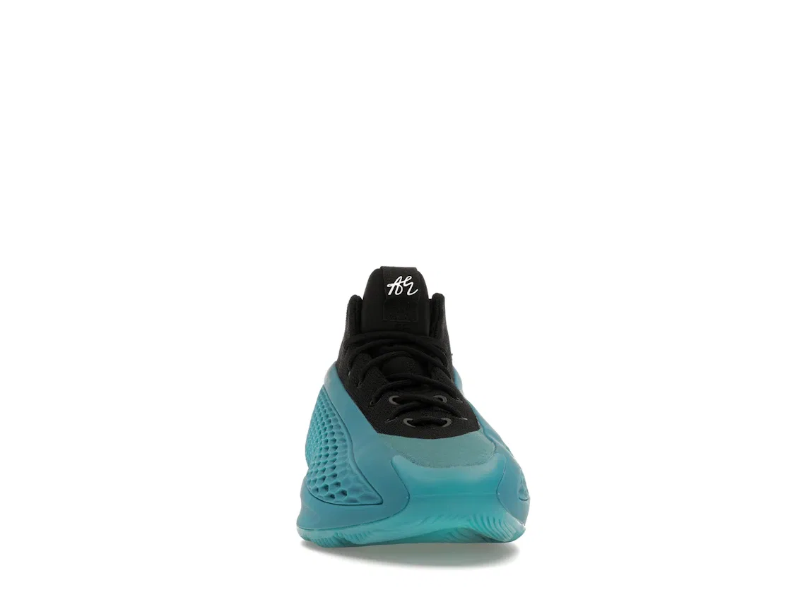 Детские баскетбольные кроссовки высокие с дизайном New Wave Adidas AE 1, Arctic Fusion Core Black Cloud White — фото 2