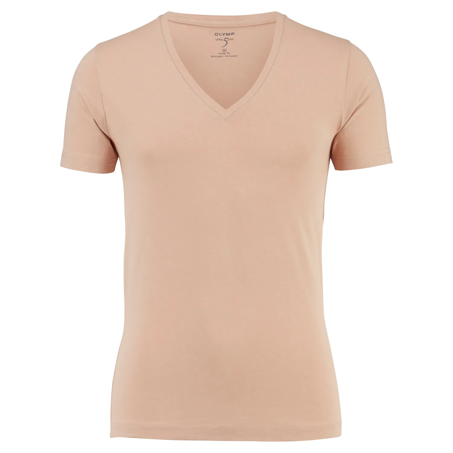 Детская хлопковая футболка Casual OLYMP, Caramel — фото 3