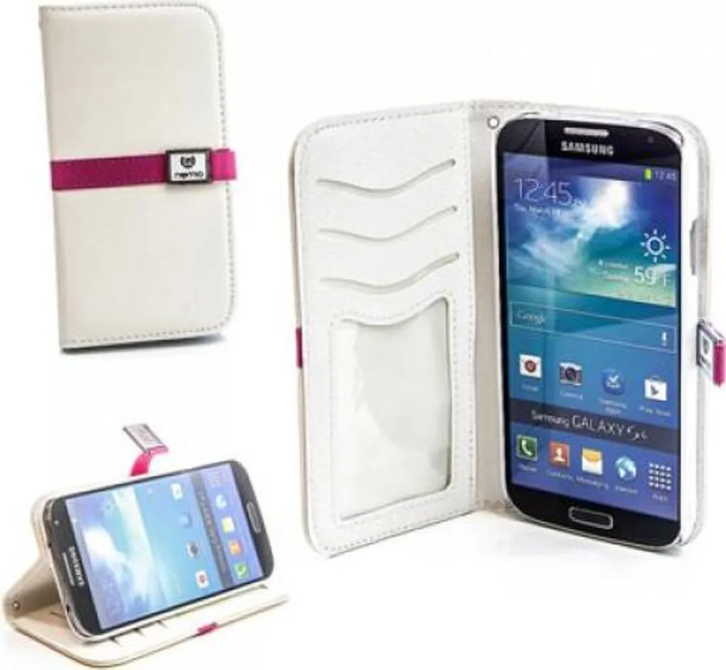 

Чехол для Samsung Galaxy S4 (i9500) Numia Bookstyle Slim бело-розовый