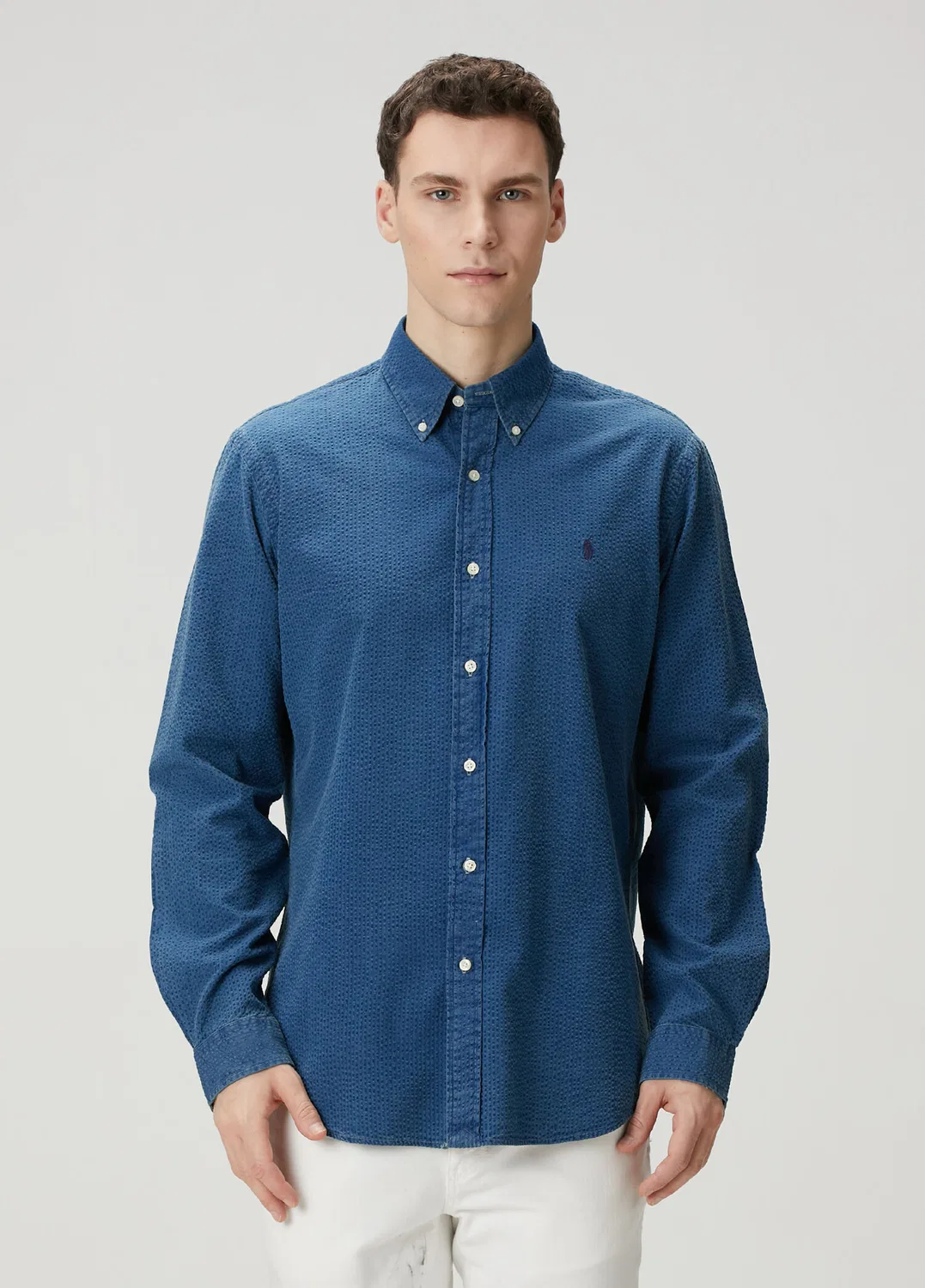 Рубашка Polo Ralph Lauren Indigo, indigo