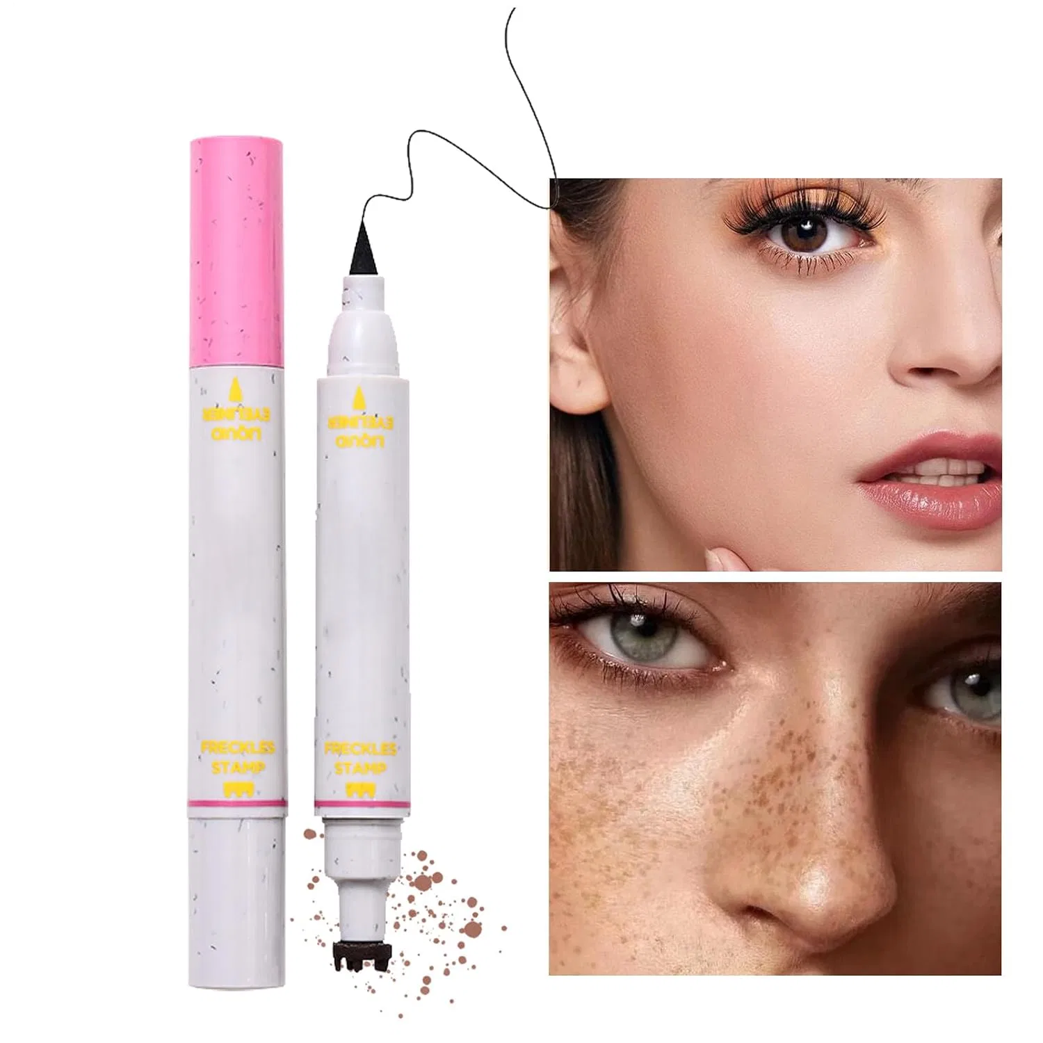 Подводка для глаз Sommersprossen Stift, двусторонняя, водостойкая, 4 Generisch — фото 4