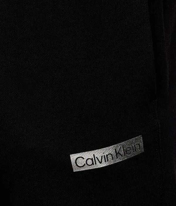 Мужские спортивные штаны из футера Calvin Klein, Цвет Nero — фото 4