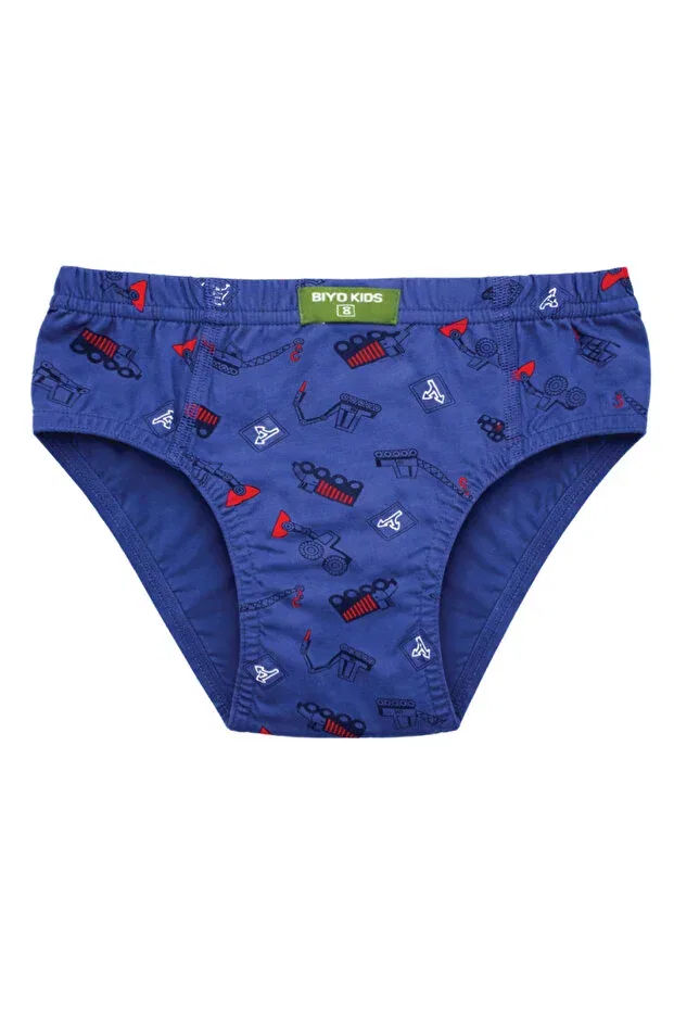 Детские трусы для мальчиков с принтом 5-pack Biyokids, Multicolor — фото 3