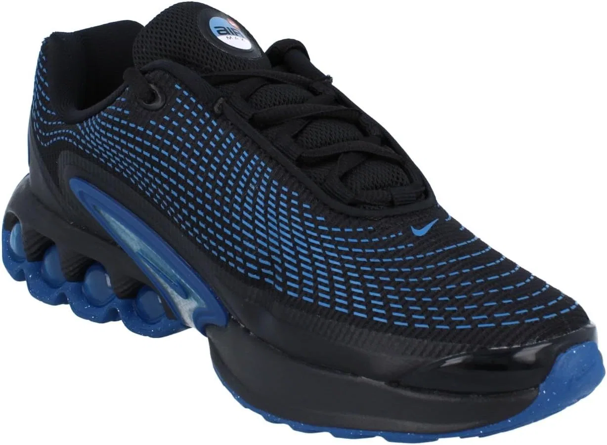 Детские кроссовки для мальчиков Nike Air Max Dn GS, Black Court Blue Dutch Blue — фото 4