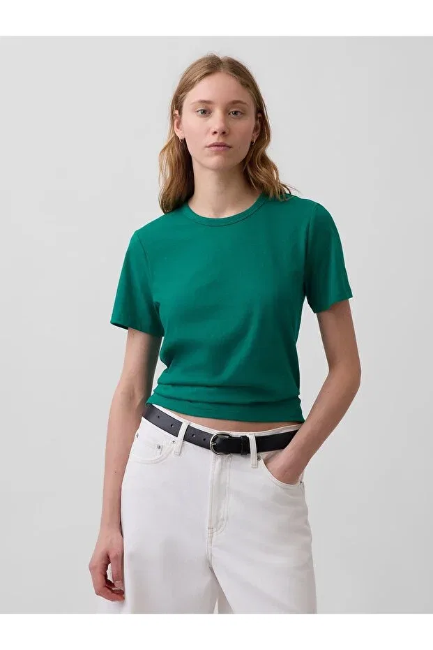 Женская футболка с коротким рукавом Gap, Green-014