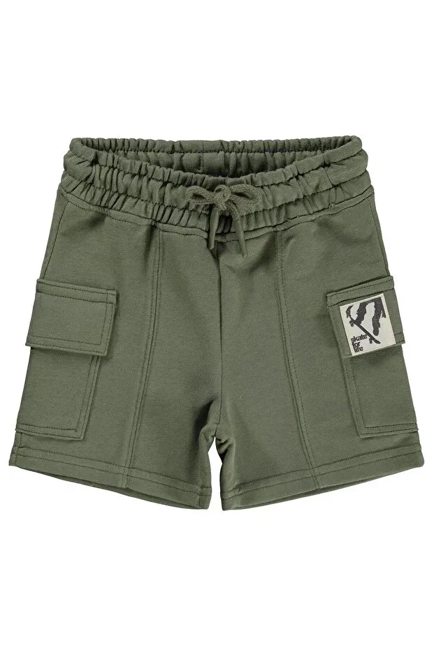 Детские шорты карго для мальчиков Basic cargo pocket capri Civil Boys, Khaki