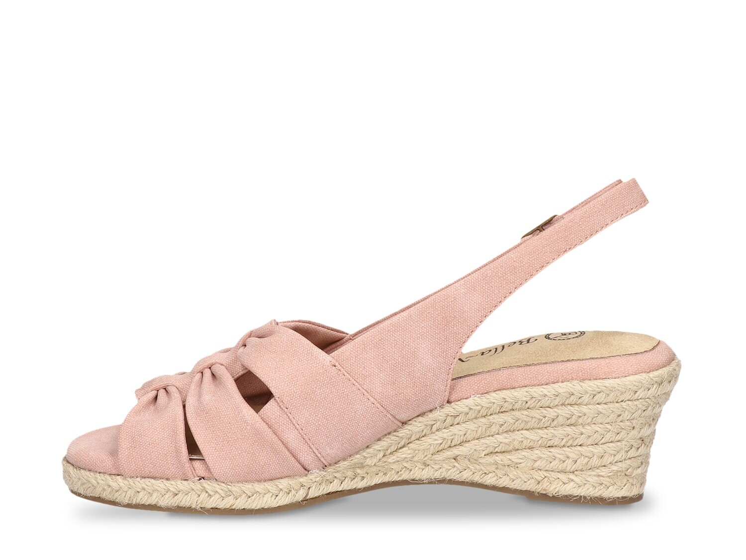 Босоножки Bella Vita Cheerful Espadrille на танкетке, цвет Blush — фото 3