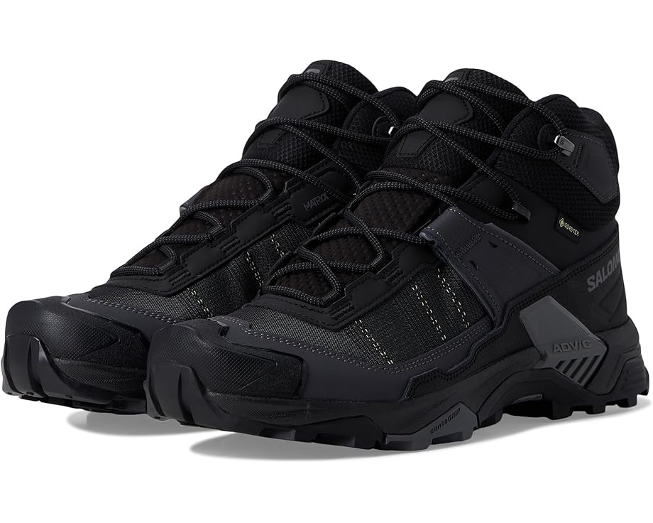 

Треккинговые кроссовки Salomon X Ultra 5 Mid GTX, цвет Black/Asphalt/Castlerock
