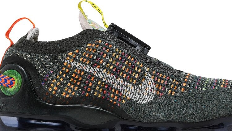 Кроссовки Nike Air VaporMax 2020 GS 'Newsprint', многоцветный — фото 3