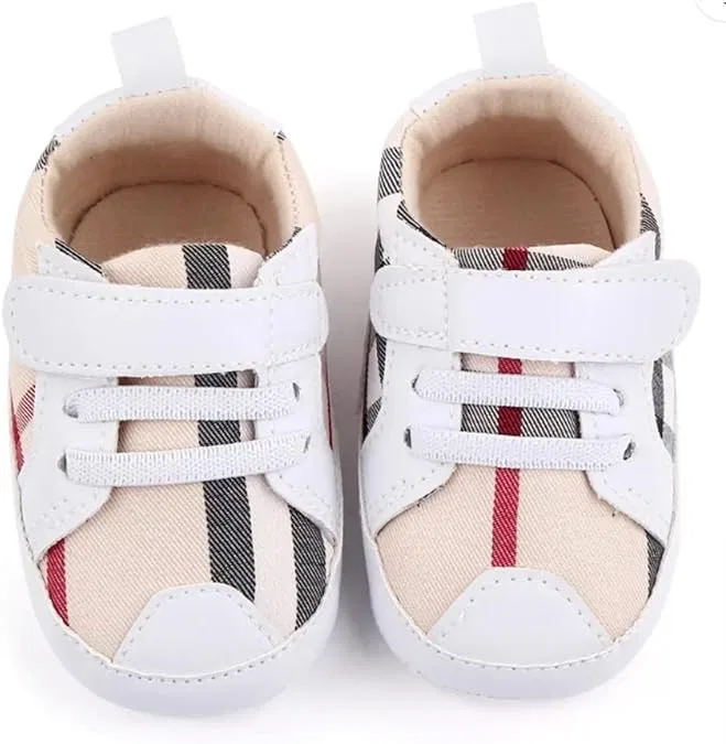 Детские ботинки для мальчиков с противоскользящей подошвой Pre Walker Shoes Athena, White — фото 2
